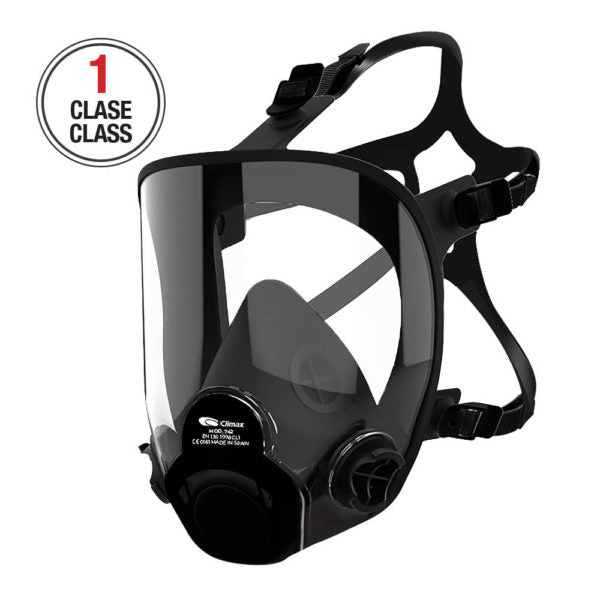 Climax Safety Full Face Mask – Dual Filter – Model 742