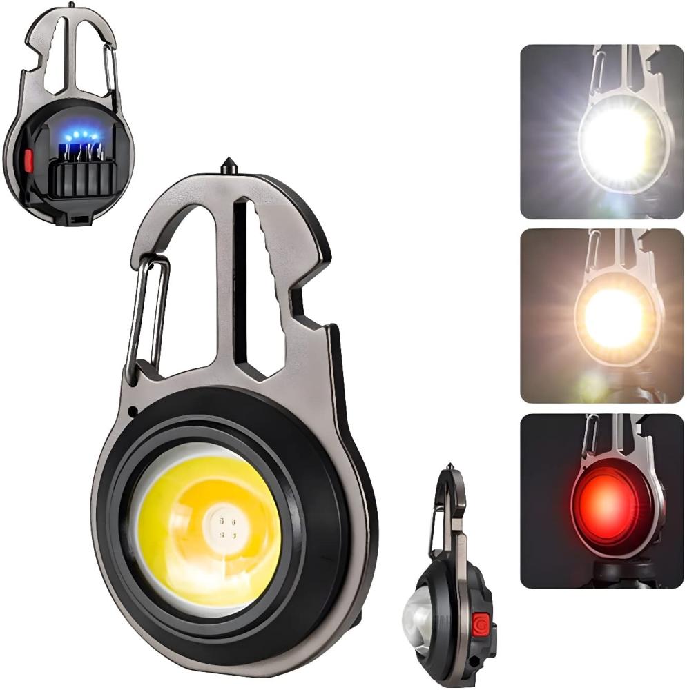 W5137 Rechargeable COB Keychain Light