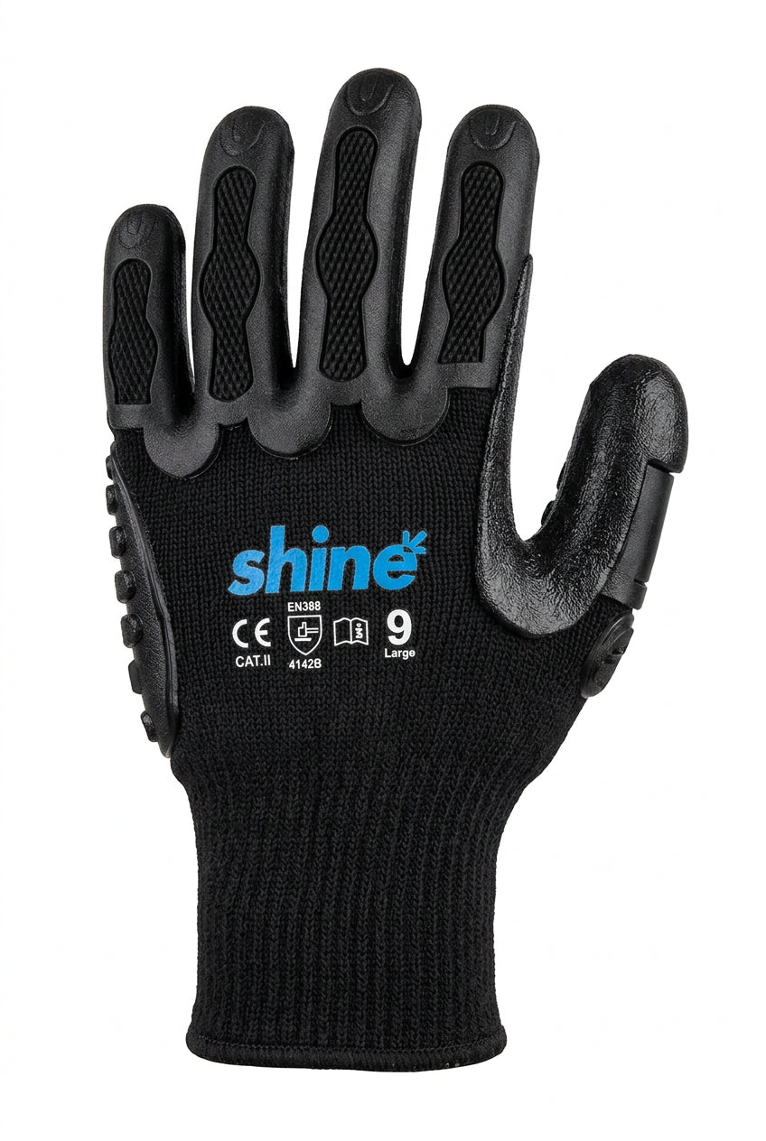 جوانتي شاين ضد الاهتزاز والصدمات | Shine Anti-Vibration Impact Gloves