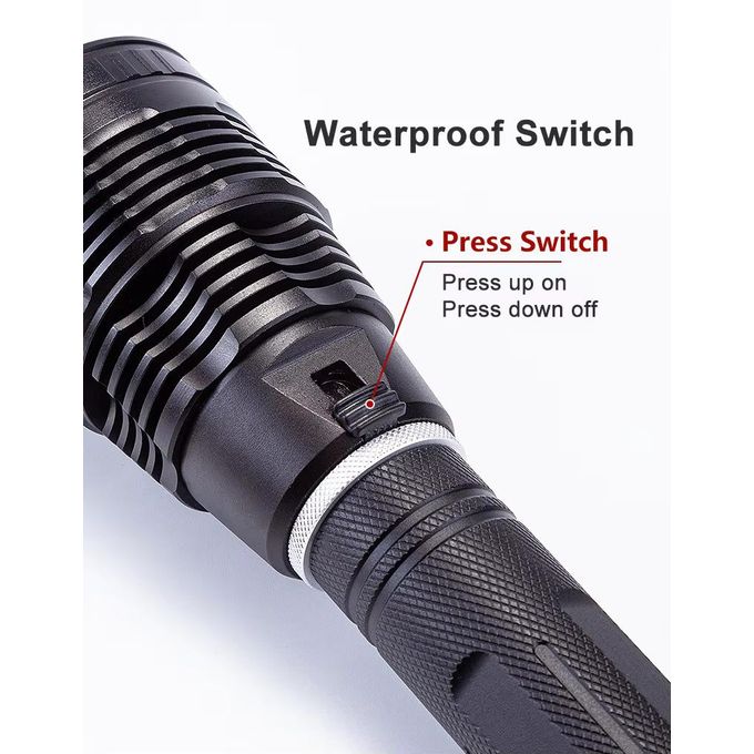 P70 Professional Rechargeable Diving Flashlight