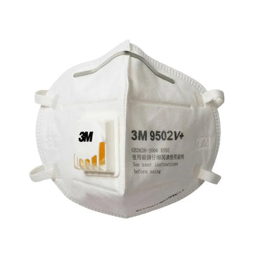 كمامة KN95 كوب بفلتر | 3M 9502V+ Disposable Respirator