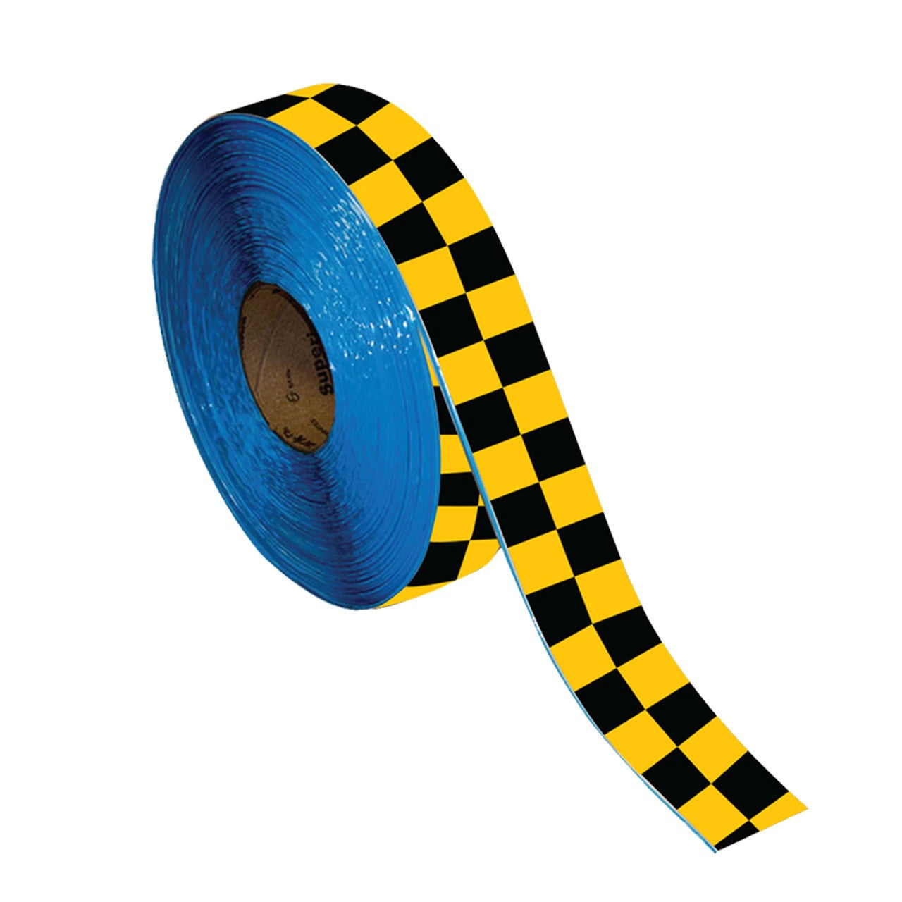 شريط عش النحل شطرنج أصفر × أسود | Checkered Reflective Tape Yellow × Black