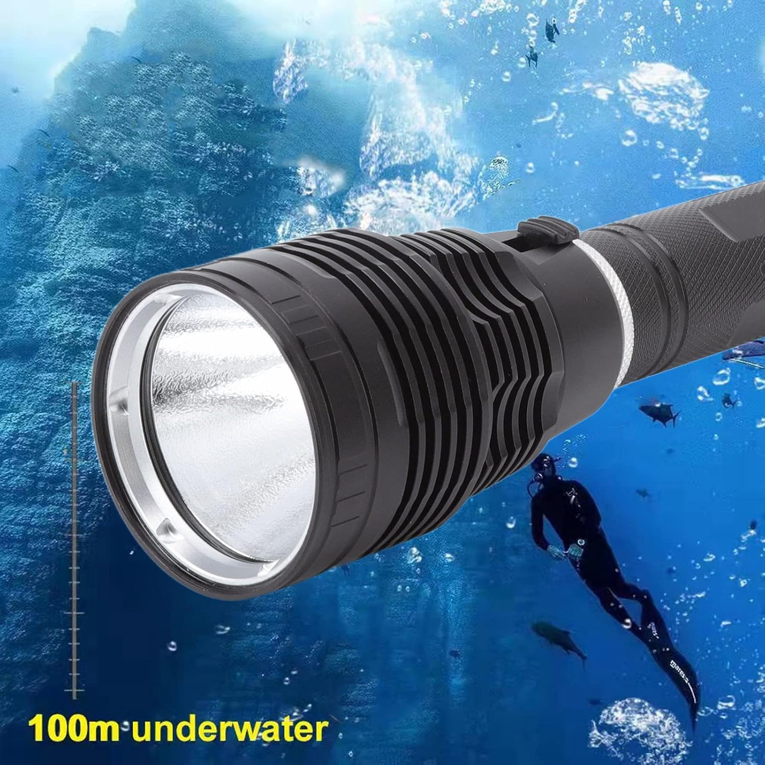 P70 Professional Rechargeable Diving Flashlight