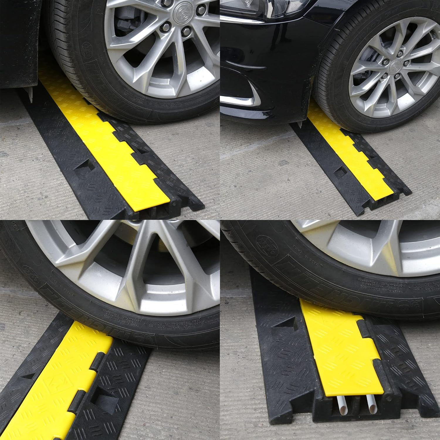 2 Channel Rubber Cable Protector