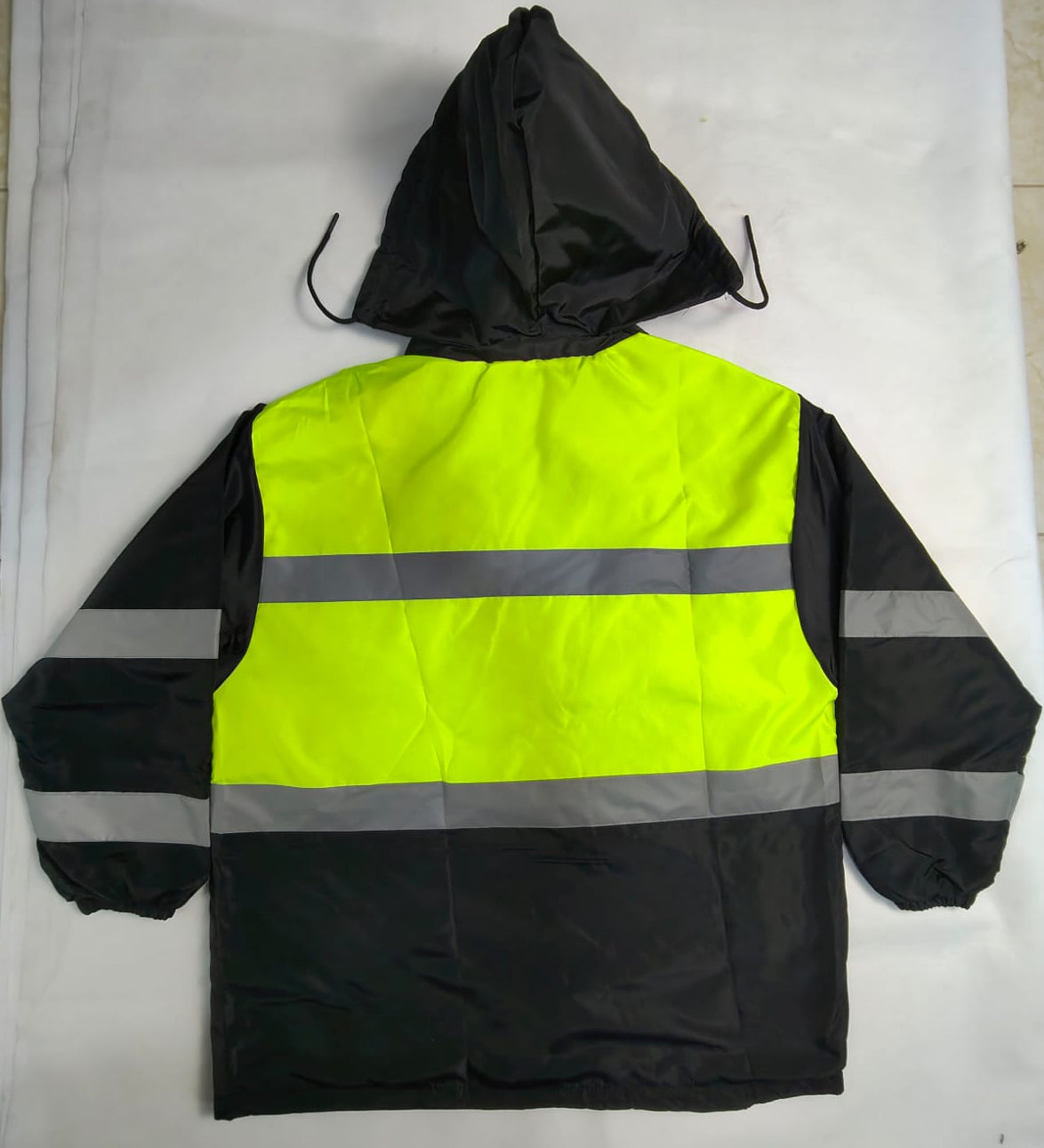 جاكيت سيفتي عاكس مبطن ساليه - بوس | Hi-Vis Quilted-Lined Safety Jacket - Boss