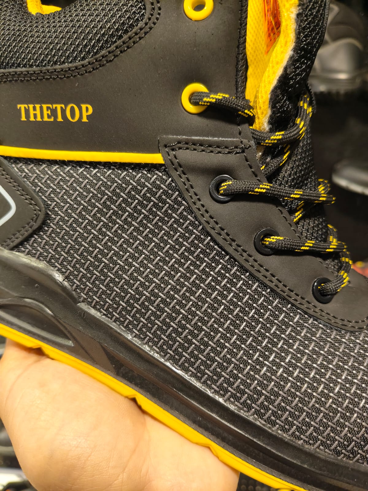 THETOP Safety Half Boot S3 – Composite Non-Metallic Toe Cap