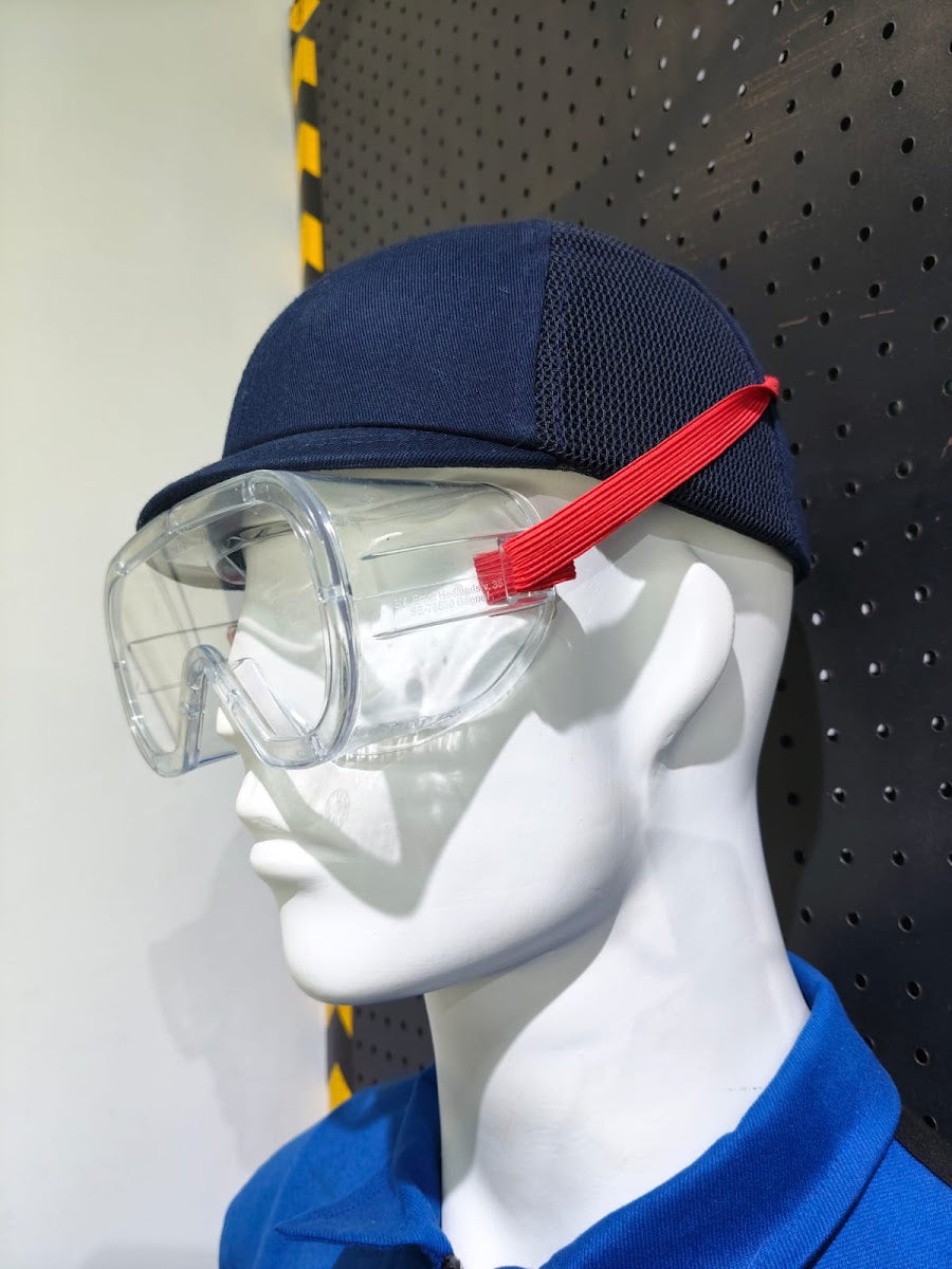 3M 4800 Safety Goggles Clear - worn