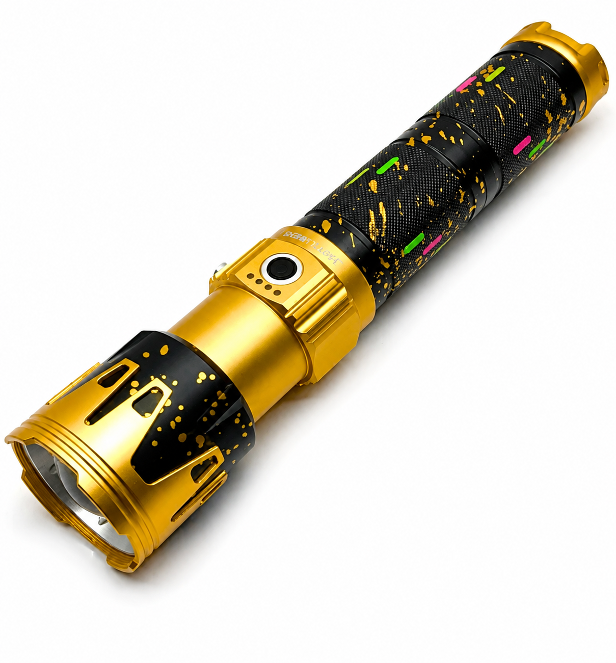 185-63 High Power Rechargeable Zoom Flashlight with Ignition Function