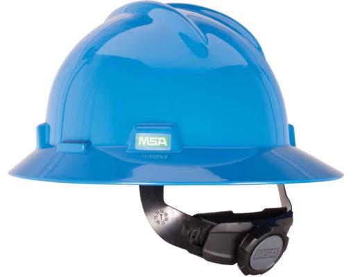 خوذة سيفتي إم إس إيه - موديل في-جارد - أزرق | MSA Safety Helmet - Model V-Gard - Blue