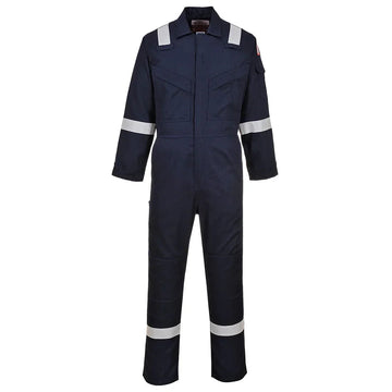 Portwest FR21 Bizflame Work FR Anti-Static Coverall - Navy