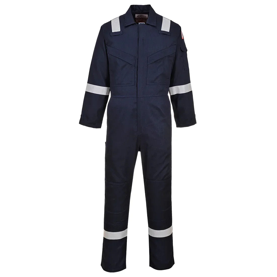 Portwest FR21 Bizflame Work FR Anti-Static Coverall - Navy