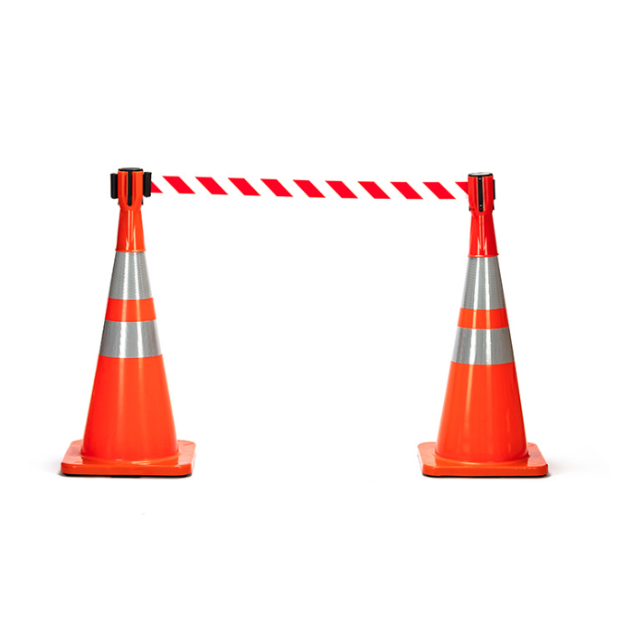 Retractable Cone Barrier with Belt