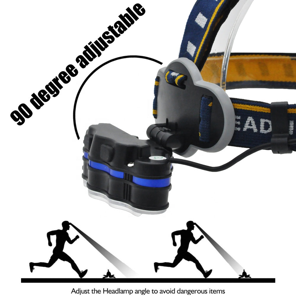 2606 Rechargeable 8 LED Headlamp