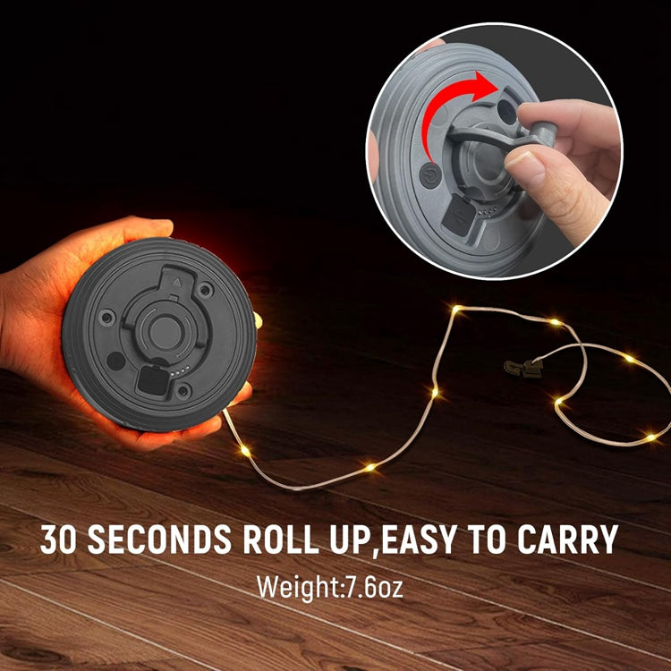 MH-8208 Rechargeable Camping String Light 8M
