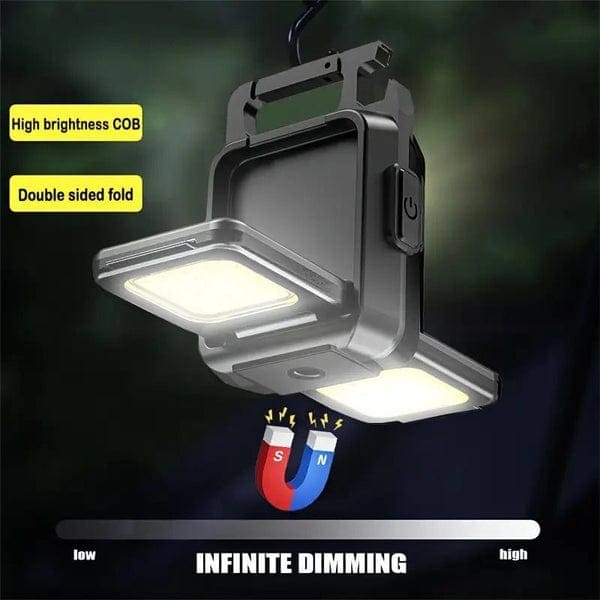Double square flashlight