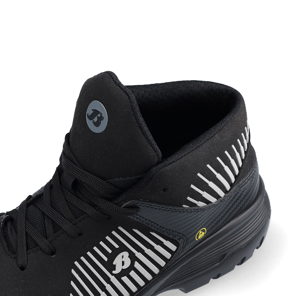 Bata Safety Half Boots - Model SCORE Black W S3