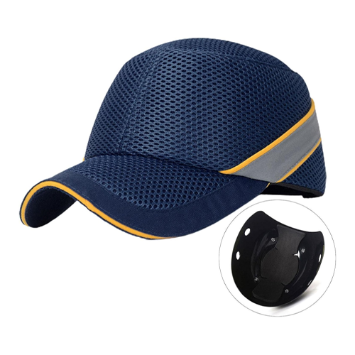 طاقية حماية شبكية قابلة للتهوية - كحلي | Safety Mesh Bump Cap - Breathable - Navy Blue
