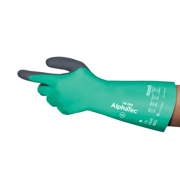 Ansell ALPHATEC Safety gloves model ( 58-005 )