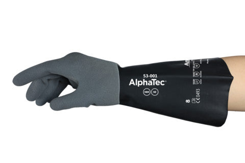 Ansell Alpha Safety gloves model ( Tec 53-001 )