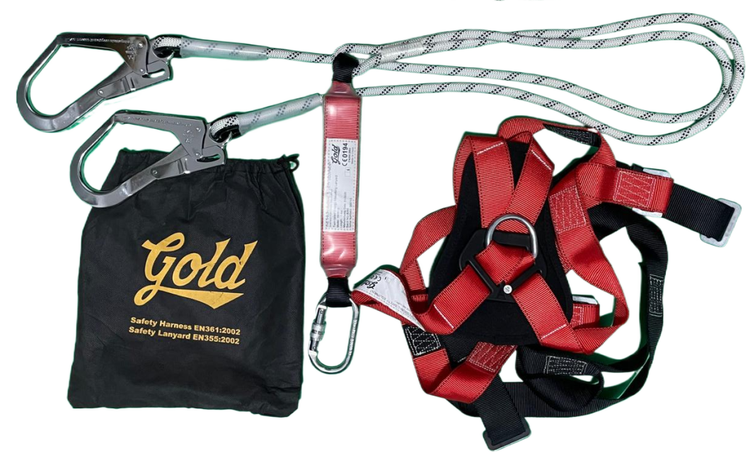 GOLD Safety Body Harness Model ( Gold )
