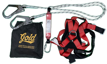 GOLD Safety Body Harness Model ( Gold )
