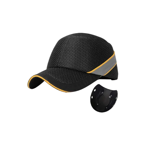 طاقية حماية شبكية قابلة للتهوية - أسود | Safety Mesh Bump Cap - Breathable - Black