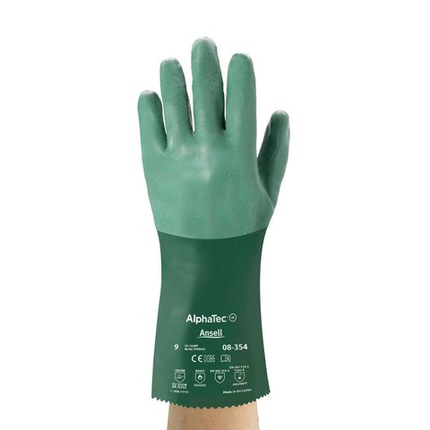 Ansell ALPHATEC Safety Gloves Model ( 08-354 )