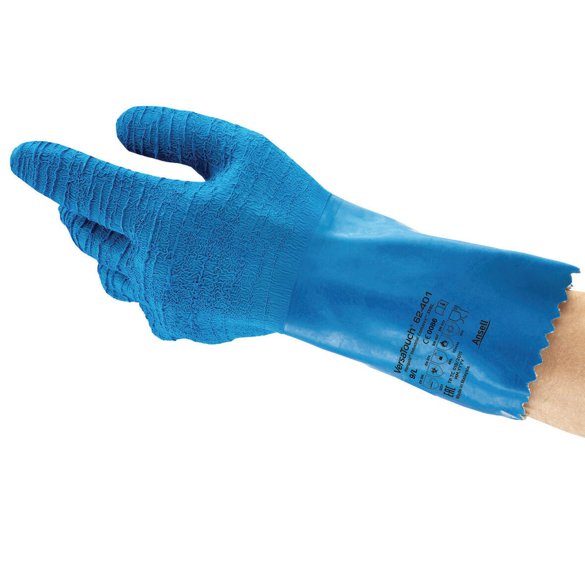 Ansell Safety Gloves Model ( Alphatec -62-401 )