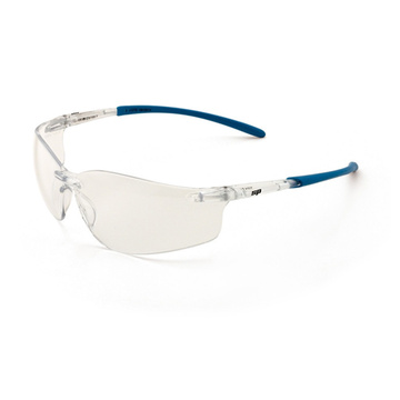 نظارة سيفتي مسحوب ستيل برو سباي سيتي عدسة شفافة دراع أزرق 2188GSC | SafetyGlasses-Steelpro-2188GSC-Clear