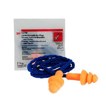 3M Reusable Earplugs Model ( 1270 )