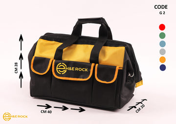 Water-resistant fabric hand bag for tools model ( G2)