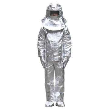 Aluminized Heat-Resistant Suit 500° c