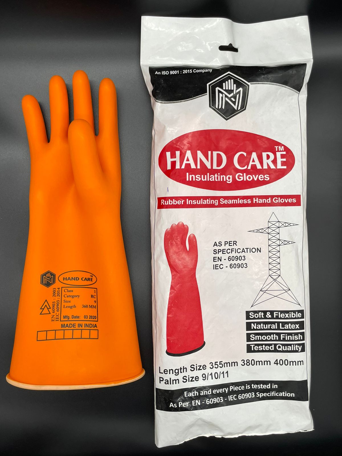 HAnd Care Safety Gloves Rubber Electrical_Gloves