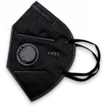 Respiratory Mask ( kn95 ) with filter , Black