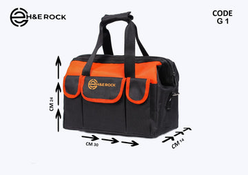Water-resistant fabric hand bag for tools model ( G1)