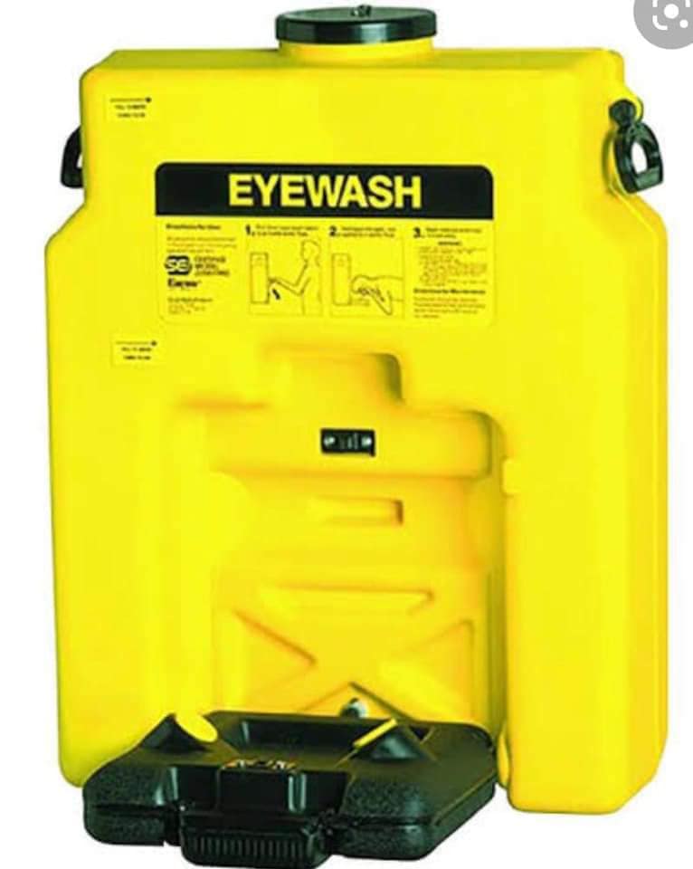 Portable Eyewash – 54L (Yellow)