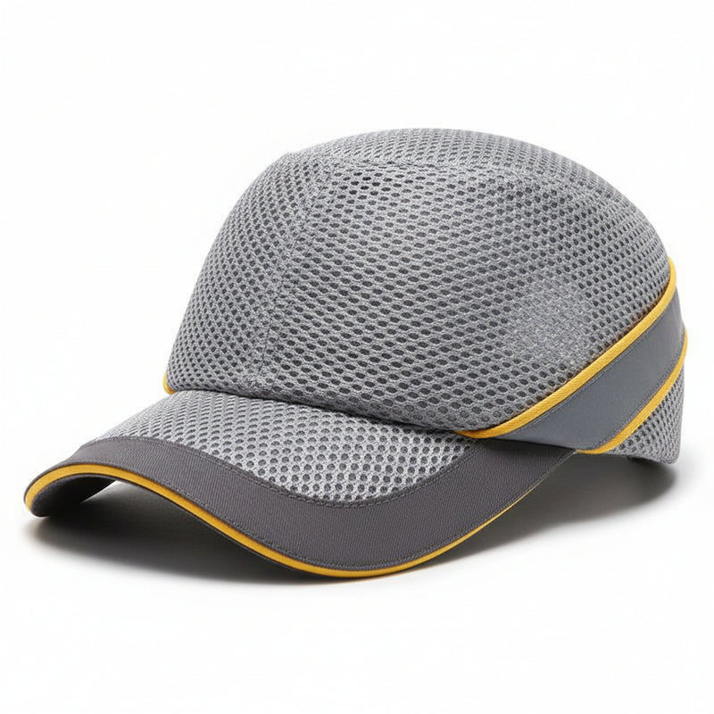 طاقية حماية شبكية قابلة للتهوية - رمادي | Safety Mesh Bump Cap - Breathable - Gray