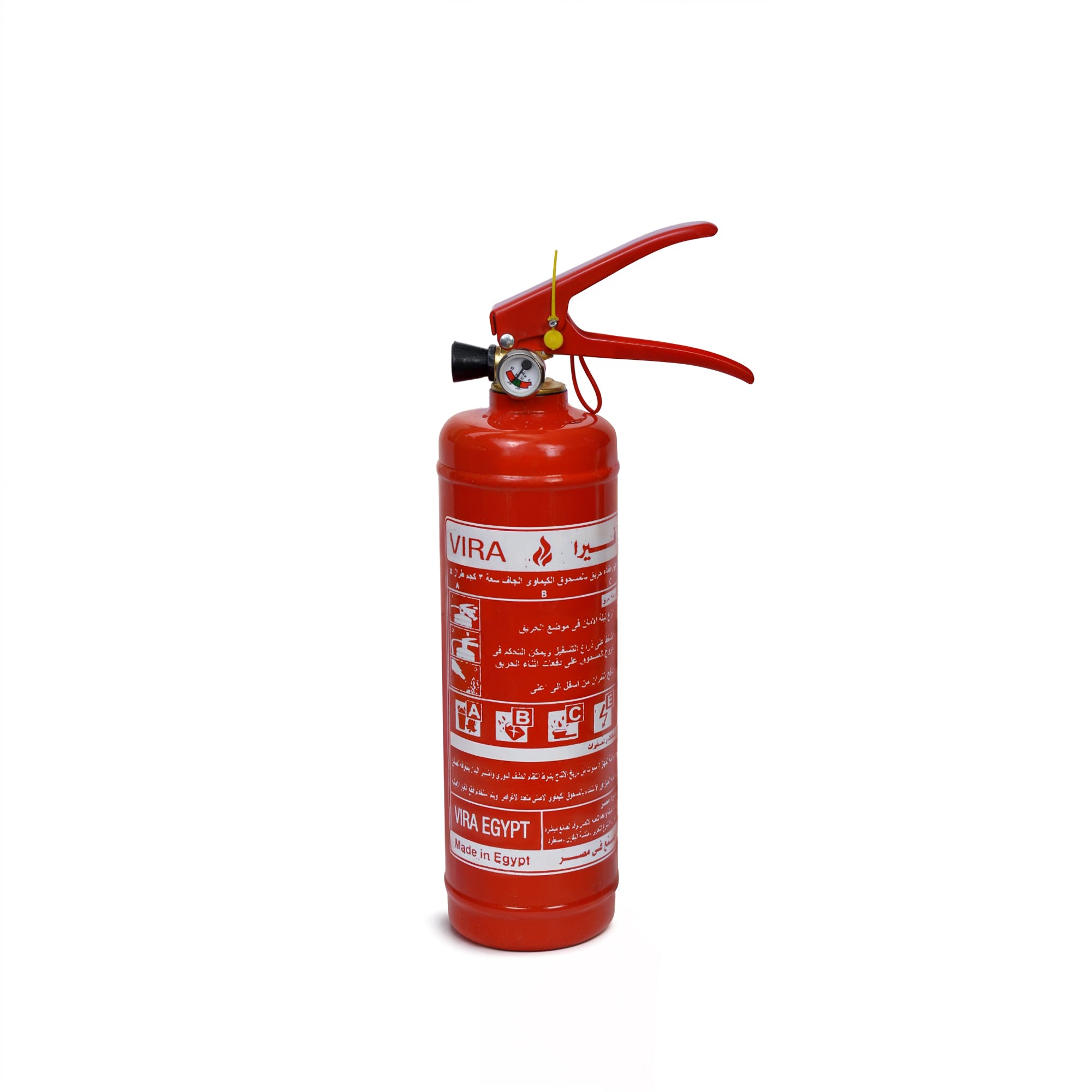 Dry Chemical Powder Fire Extinguisher – 2 kg (Vera Brand)