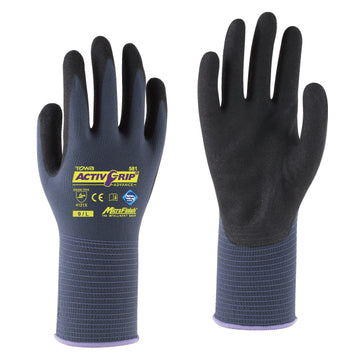 Towa Activ Grip Advance Safety Gloves Model (581)_x000d_
MicroFinish® Technology_x000d_
Reliable Oil, Dry and Wet Grip_x000d_
Excellent Durability