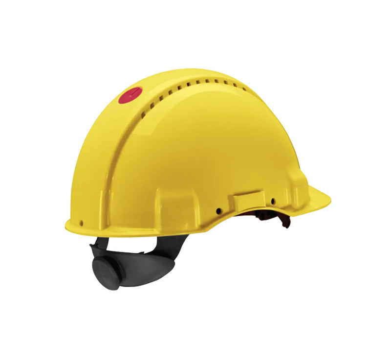 خوذة سيفتي ثري إم أصفر - موديل G3000 | 3M Yellow Safety Helmet - Model G3000