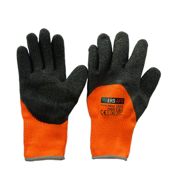 INTERSAFE Black/orange Cut Resistant Gloves Model ( GLOVES-#300-INT-O/K )