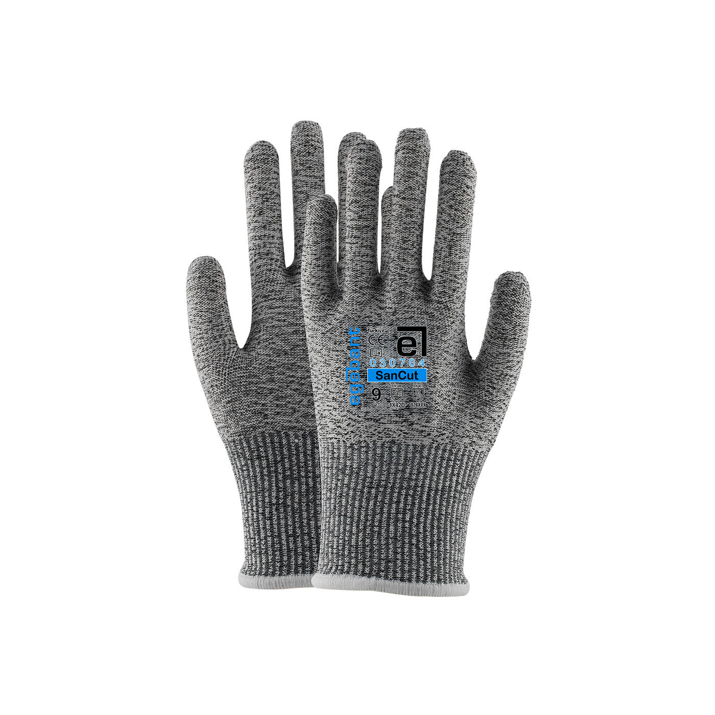Egebant 030704 Uncoated Cut Resistant Gloves