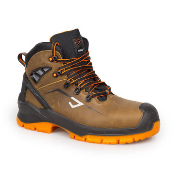سيفتي هاف بوت بيكاب SEAL MID S3S FO SR بني