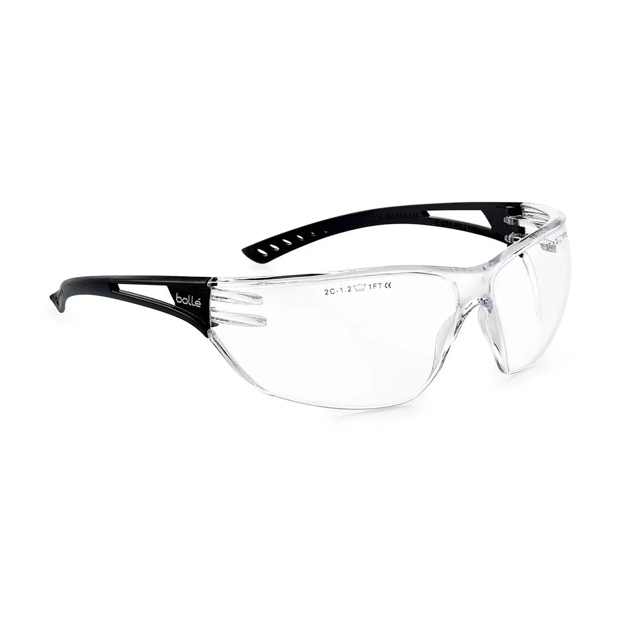 نظارة سيفتي مسحوب بولي عدسة شفافة | SafetyGlasses-Bolle-Slam-Clear