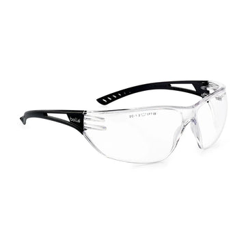 نظارة سيفتي مسحوب بولي عدسة شفافة | SafetyGlasses-Bolle-Slam-Clear