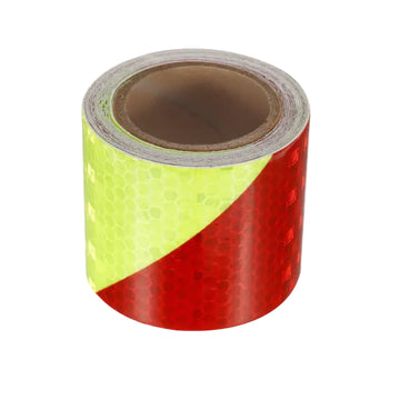شريط فسفوري أحمر | Fluorescent Reflective Tape Red
