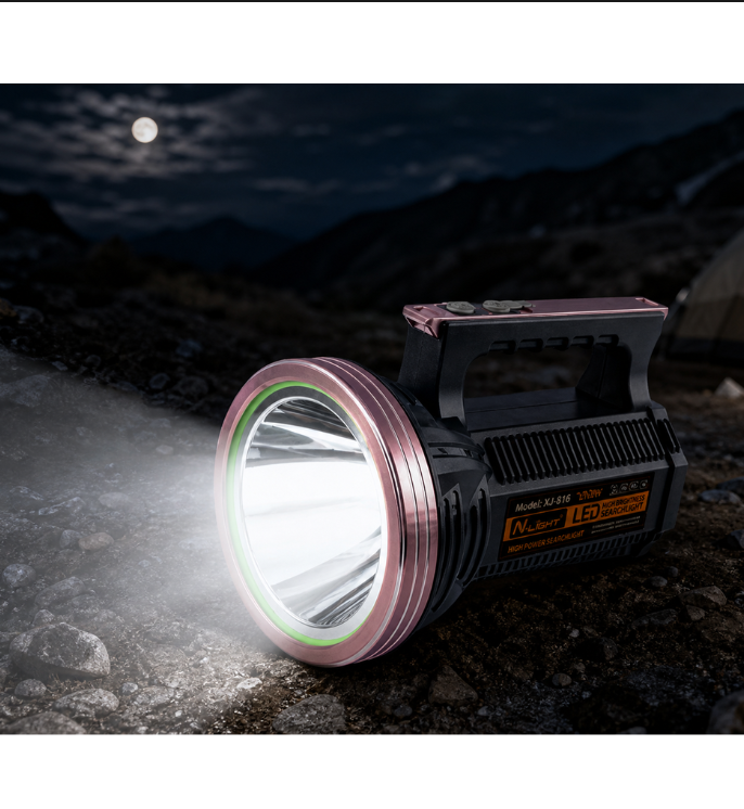 Searchlight  Rechargeable LED XJ-816 – USB Charging , 4000mAh Battery