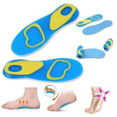 فرش جيل سيليكون لكل الأحذية | Gel Silicone Comfort Insole