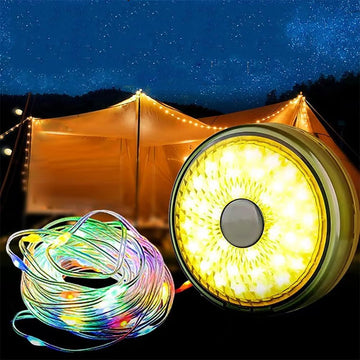 MM-278 Multifunctional Camping Light with 8M String Light