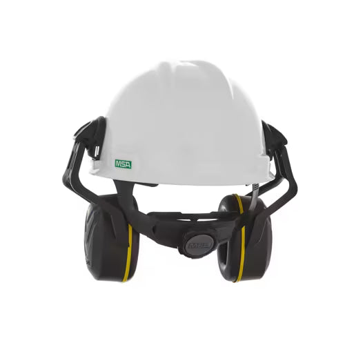 MSA V-Gard® H1 Helmet-Mounted Earmuffs – Medium Attenuation – Model 10190357